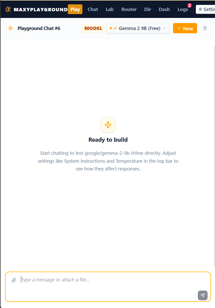 MaxyPlayground screenshot
